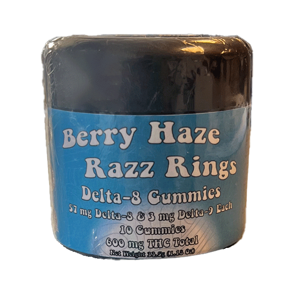 Berry Haze HEMP GUMMY RINGS  D8/D9